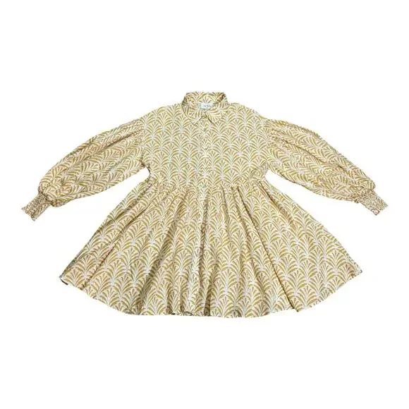 Aura The Label NWOT Linen Blend Mini Dress Size XS - Picture 2 of 5